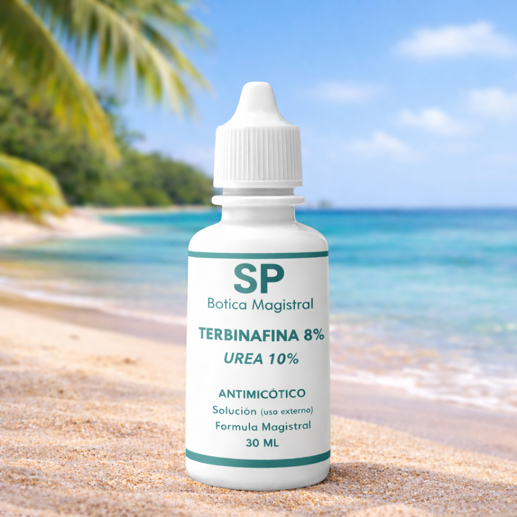 Solución Antimicótica - Terbinafina 8% y Urea 10%