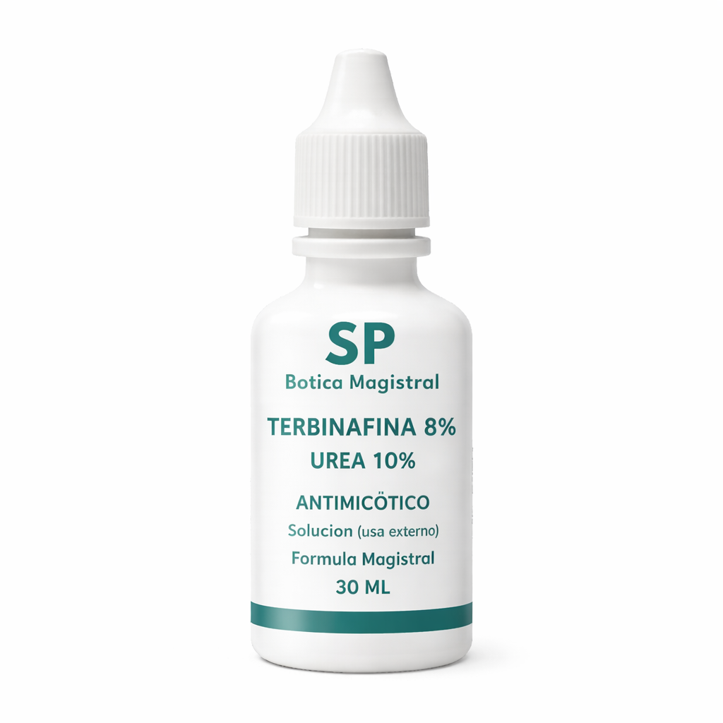 Solución Antimicótica - Terbinafina 8% y Urea 10%